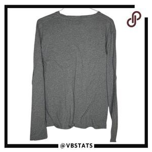 Scotch & Soda Amsterdam Couture Men's Long‎ Sleeve V-Neck Tee Heather Gray XL